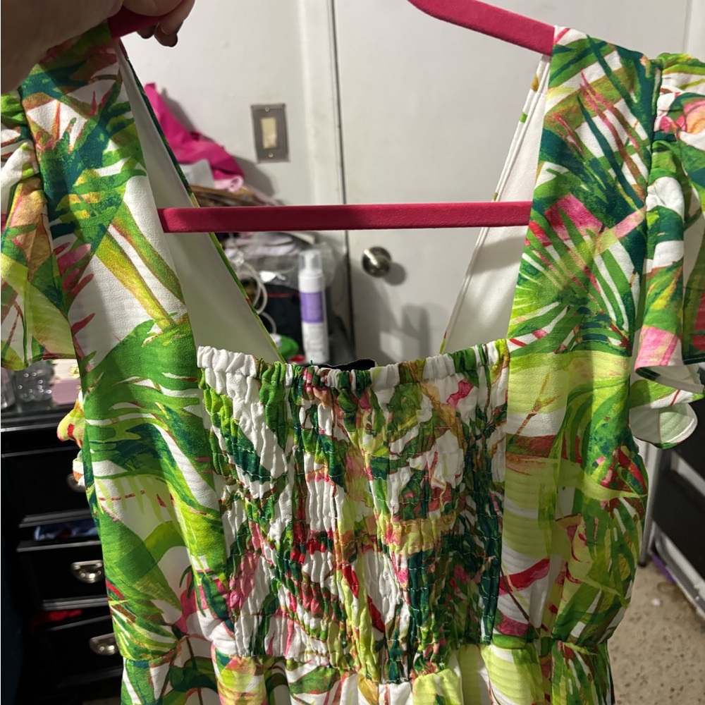 Taylor women’s printed flutter sleeve maxi dress 8 - Picture 15 of 15